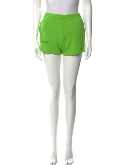 Pre-owned Pangaia Mini Shorts In Green