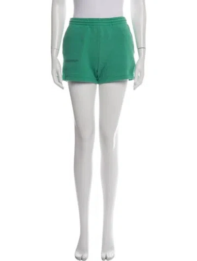 Pre-owned Pangaia Mini Shorts In Green
