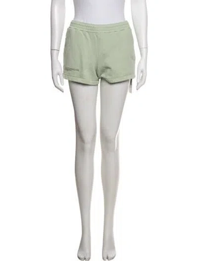 Pre-owned Pangaia Mini Shorts In Green