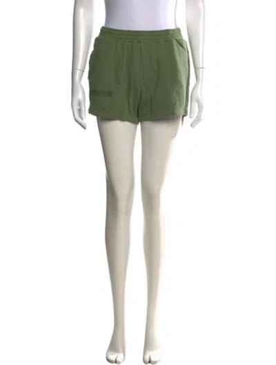 Pre-owned Pangaia Mini Shorts In Green