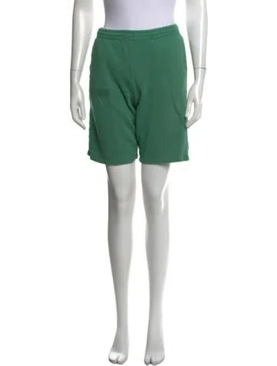 Pre-owned Pangaia Mini Shorts In Green