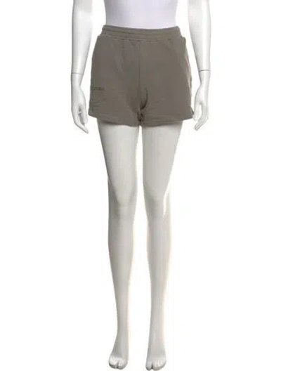 Pre-owned Pangaia Mini Shorts In Grey