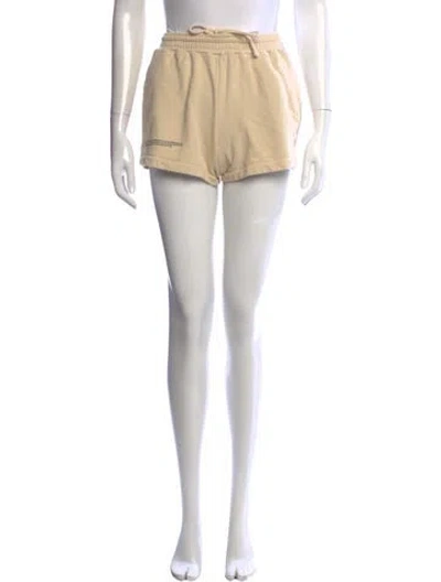 Pre-owned Pangaia Mini Shorts In Neutral