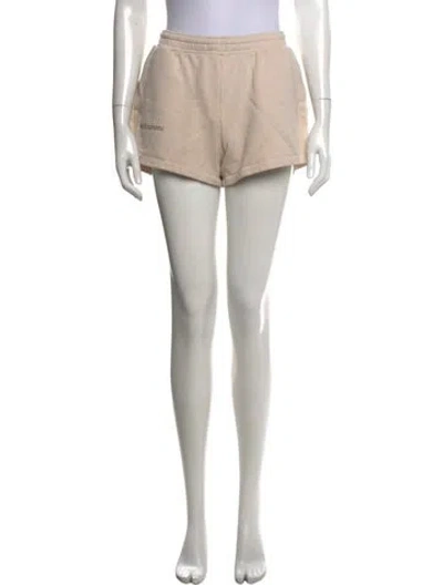 Pre-owned Pangaia Mini Shorts In Neutrals