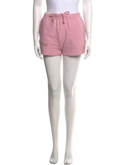 Pre-owned Pangaia Mini Shorts In Pink