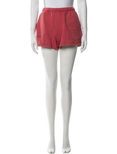 Pre-owned Pangaia Mini Shorts In Red
