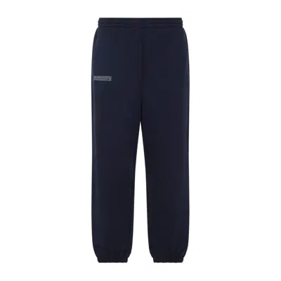 Pangaia Navy Blue Cotton 365 Midweight Track Pants In Black