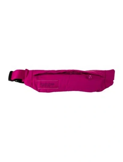 Pre-owned Pangaia Nylon Belt Bag In Pink