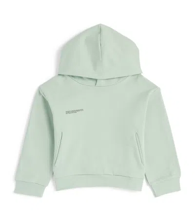 Pangaia Kids' Organic Cotton 365 Hoodie In Green