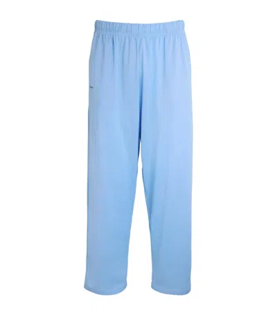 Pangaia Organic Cotton 365 Pyjama Trousers In Blue