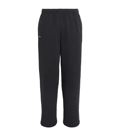 Pangaia Organic Cotton 365 Straight Sweatpants In Black