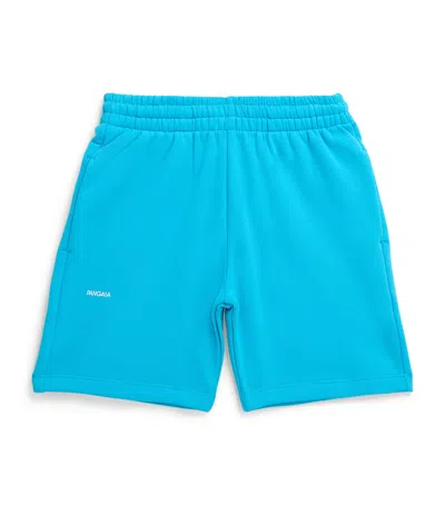 Pangaia Kids' Organic Cotton 365 Sweatshorts In Blue