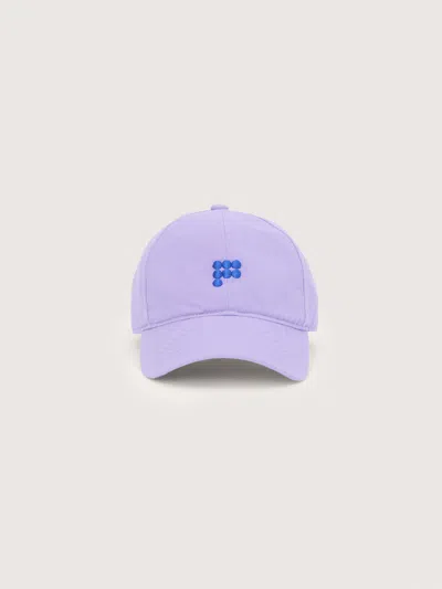Pangaia Organic Cotton Cap '7 Circle P' Logo In Lavender Haze