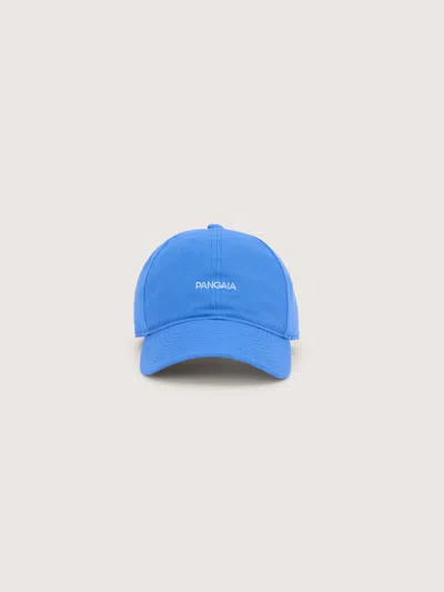 Pangaia Organic Cotton Cap  Logo In Gaia Blue