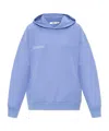 Pangaia Organic Cotton Hoodie In Blue