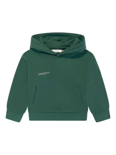 Pangaia Kids' Organic Cotton Hoodie In Green