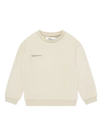 Pangaia Kids' Organic Cotton Sweatshirt In Neutrals