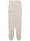 Pangaia Organic-cotton Track Pants In Neutrals