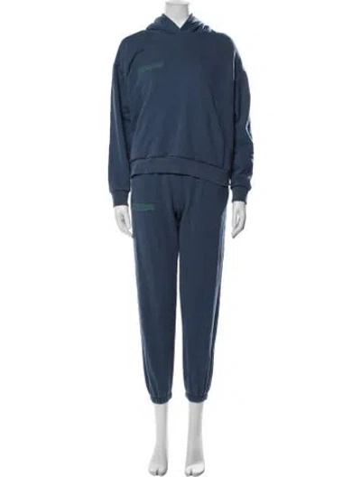Pre-owned Pangaia Pant Set In Blue