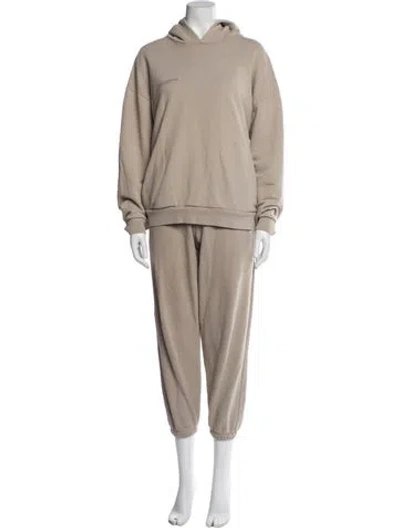 Pre-owned Pangaia Pant Set In Neutral