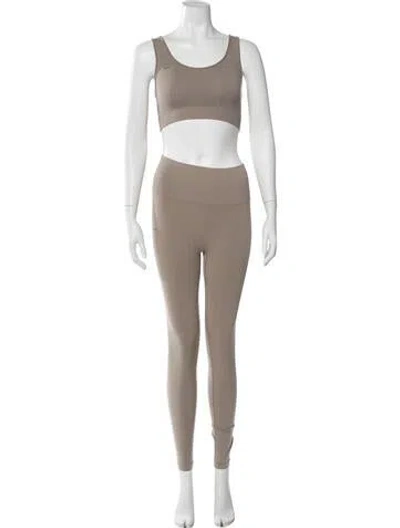 Pre-owned Pangaia Pant Set In Neutral