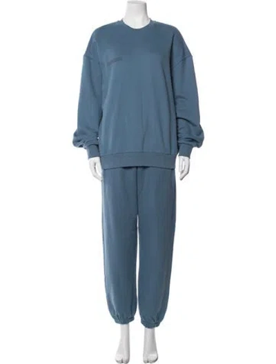 Pre-owned Pangaia Pant Set W/ Tags In Blue