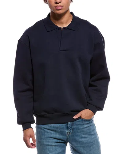 Pangaia Polo Sweater In Blue