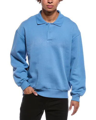 Pangaia Polo Sweater In Blue