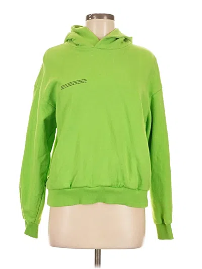 Pre-owned Pangaia Pullover Hoodie In Green