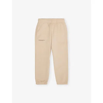 PANGAIA SAND REGULAR-FIT STRAIGHT-LEG COTTON-JERSEY JOGGING BOTTOMS 3-12