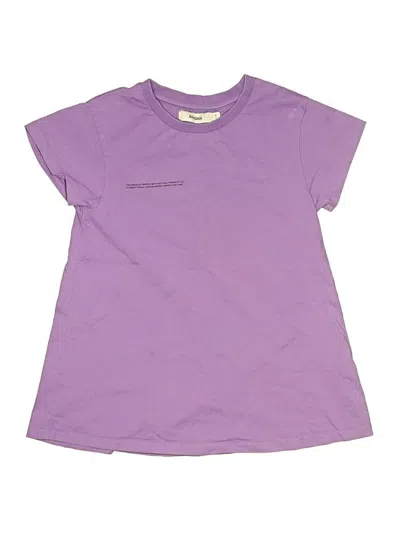 Pre-owned Pangaia Kids' Short Sleeve T-shirt In Purple
