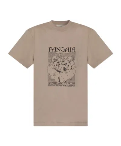 Pangaia Short-sleeved T-shirt In Nude