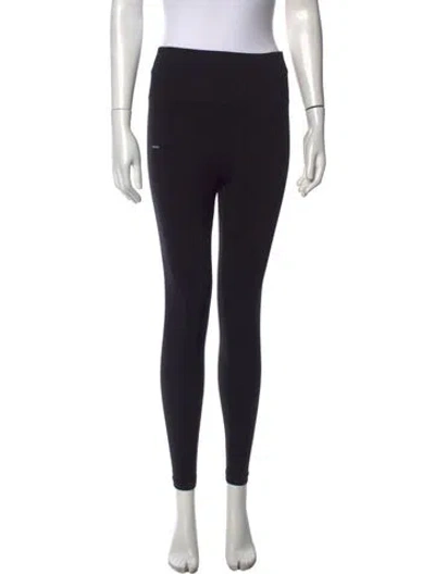 Pre-owned Pangaia Skinny Leg Pants In Black