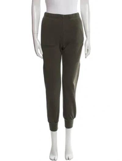Pre-owned Pangaia Skinny Leg Pants In Green