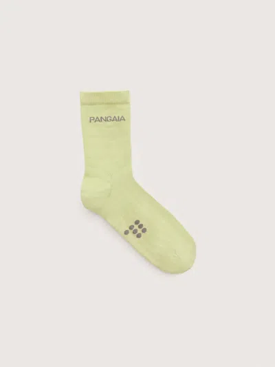 Pangaia Socks—neon Haze In Yellow