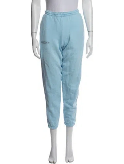 Pre-owned Pangaia Sweatpants In Blue