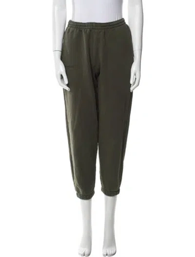 Pre-owned Pangaia Sweatpants In Green