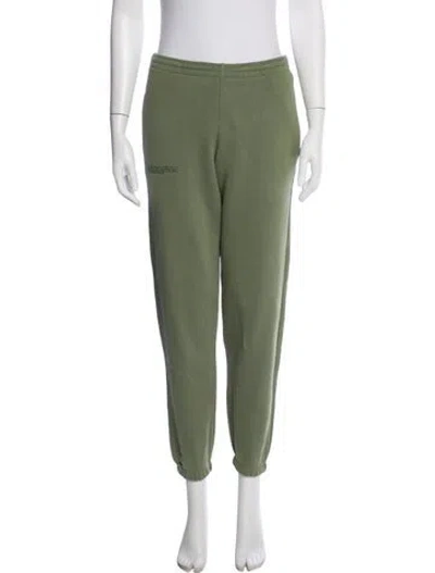 Pre-owned Pangaia Sweatpants In Green