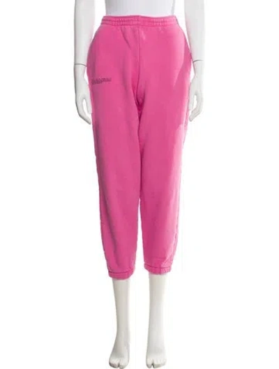Pre-owned Pangaia Sweatpants In Pink