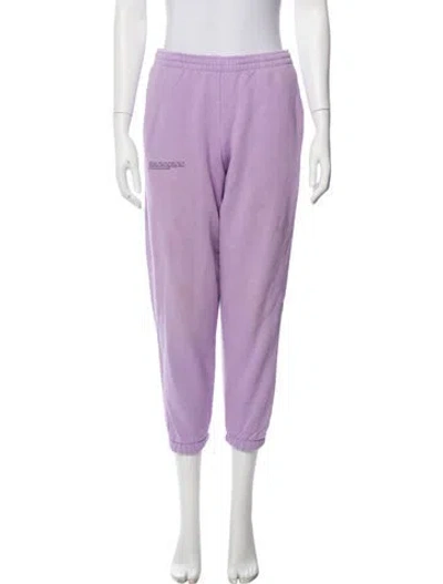 Pre-owned Pangaia Sweatpants In Purple