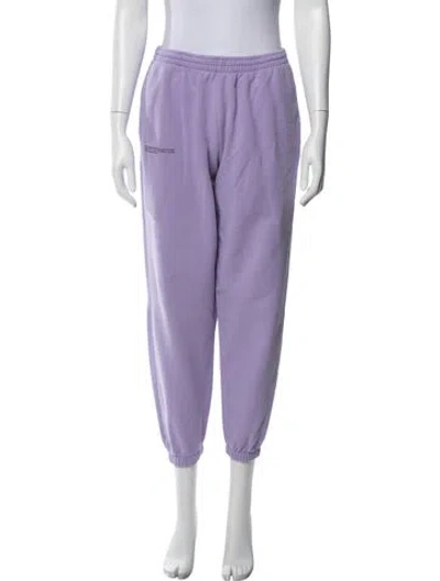 Pre-owned Pangaia Sweatpants In Purple