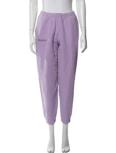 Pre-owned Pangaia Sweatpants In Purple