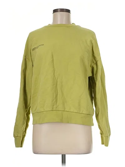 Pre-owned Pangaia Sweatshirt In Green