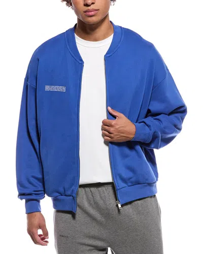 Pangaia Sweatshirt Jacket In Blue