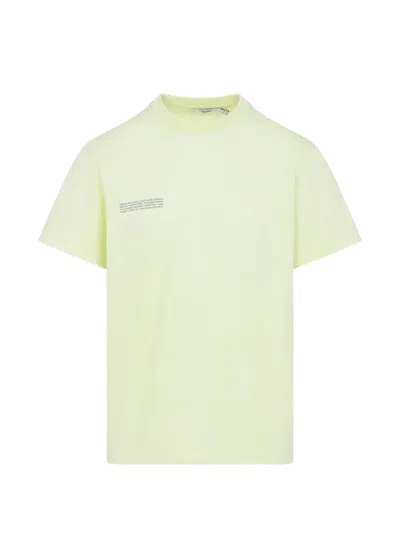 Pangaia Cotton Logo-print Short-sleeve T-shirt In Yellow