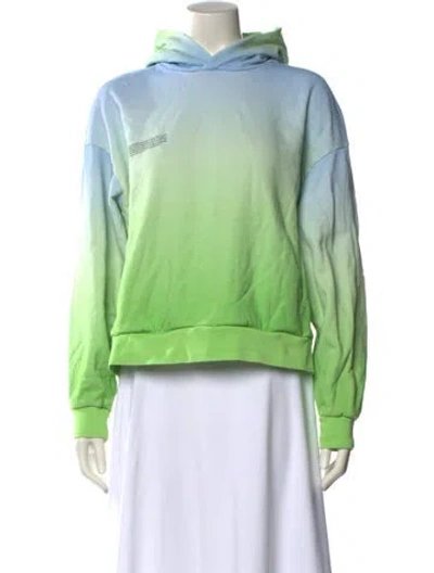 Pre-owned Pangaia Tie-dye Print Crew Neck Sweatshirt In Multi