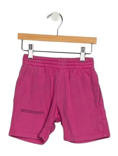 Pre-owned Pangaia Babies' Toddler Girls Pattern Printed Drawstring Shorts In Multi
