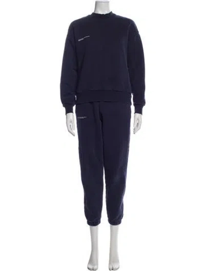 Pre-owned Pangaia Tracksuit In Blue