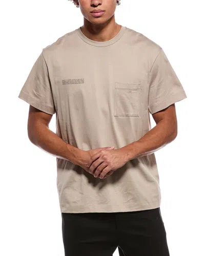Pangaia T-shirt In Metallic