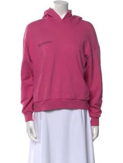 Pre-owned Pangaia Turtleneck Long Sleeve Sweatshirt In Pink